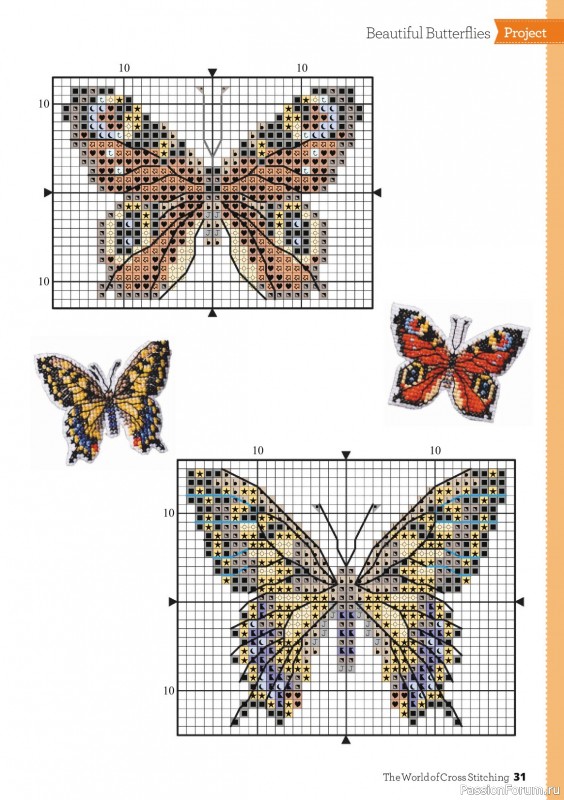 Коллекция вышивки в журнале «The World of Cross Stitching №374 2026»
