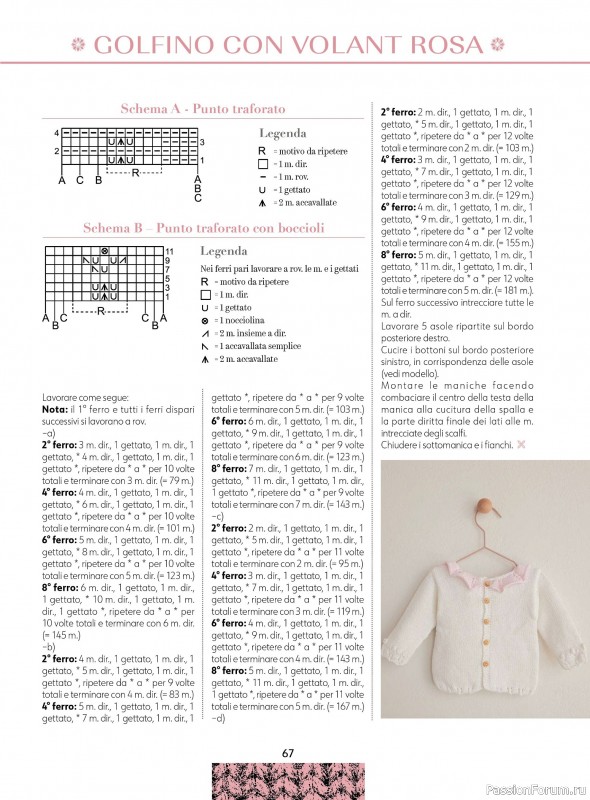 Вязаные модели для детей в журнале &laquo;Piu Maglia Bebe №5 2026&raquo;