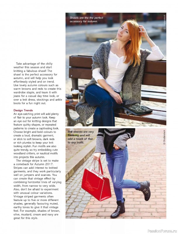 Вязаные модели спицами в журнале &laquo;Australian Knitting Vol.18 №1 2026&raquo;