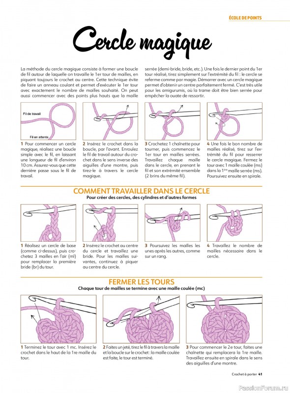 Вязаные проекты крючком в журнале &laquo;Crochet a porter №7 2026&raquo;