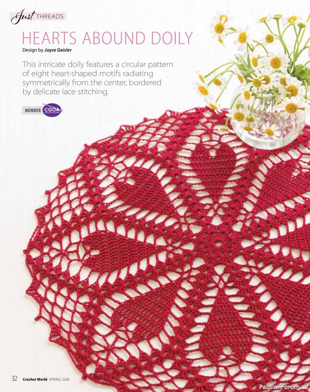 Вязаные проекты крючком в журнале &laquo;Crochet World - Spring 2026&raquo;