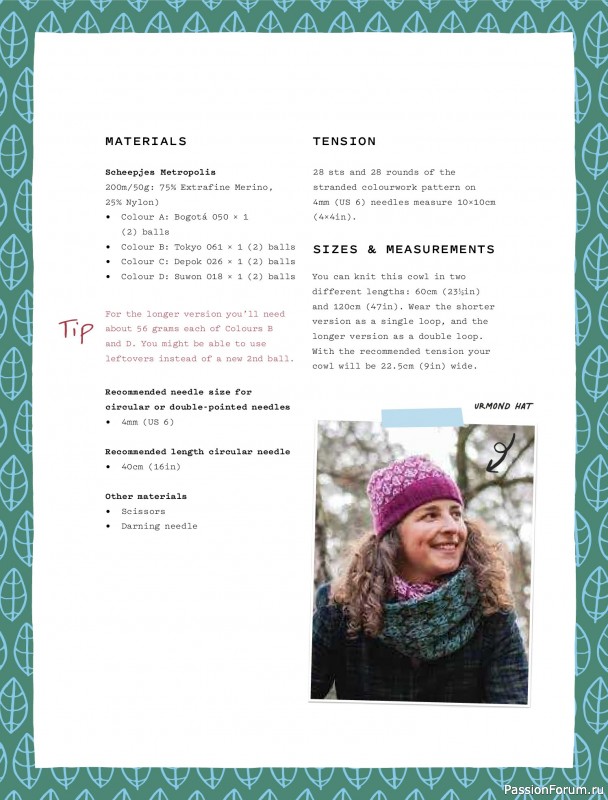 Вязаные проекты в книге &laquo;Colorwork Knitting from Head to Toe&raquo;.