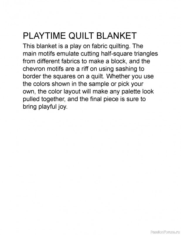 Вязаные проекты в книге «Crochet Modular Blankets»