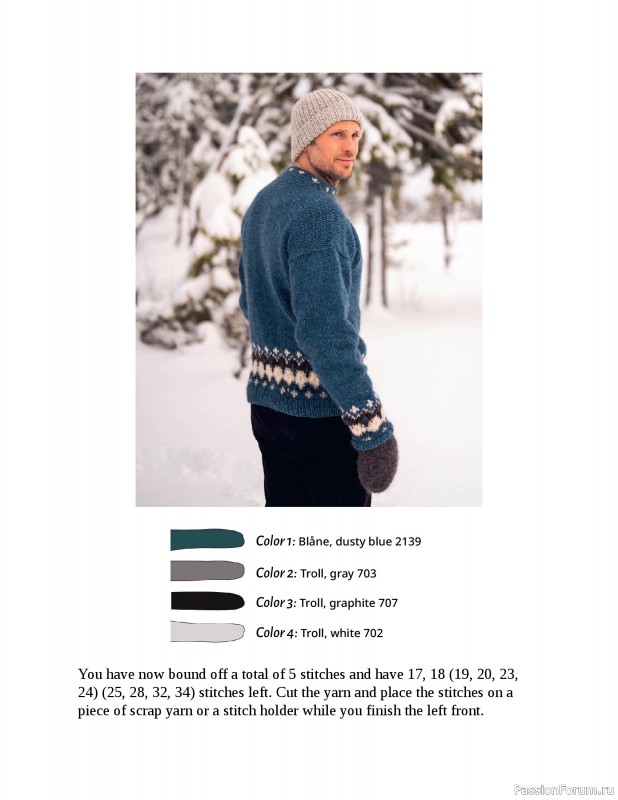 Вязаные проекты в книге «Happy Nordic Knits»