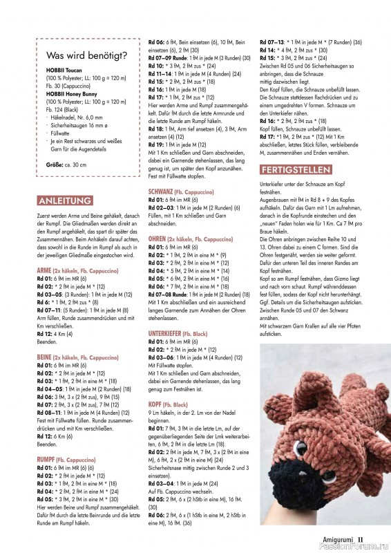 Вязаные проекты в журнале «Hakeln Best of Amigurumi №22 2025»