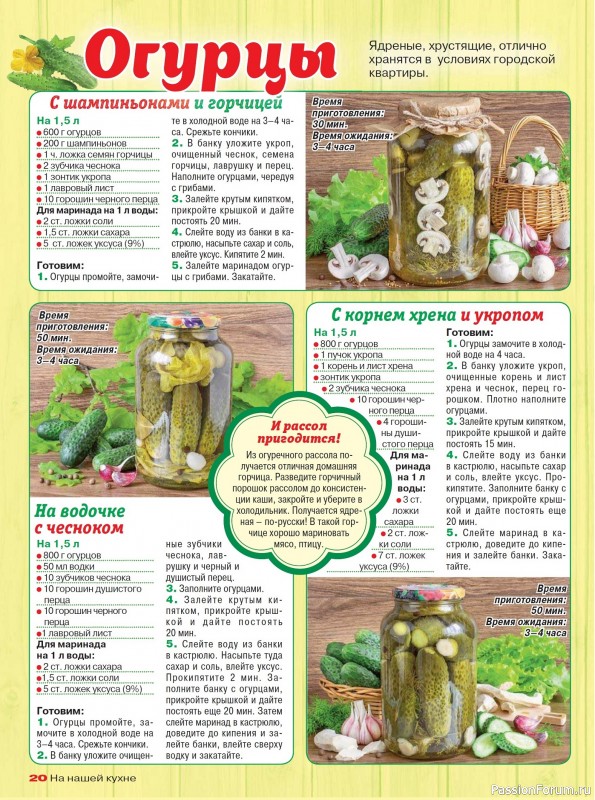 Коллекция кулинарных рецептов в журнале «На нашей кухне №4 2025»