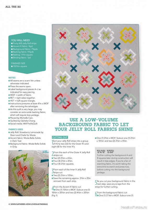 Коллекция проектов для рукодельниц в журнале «Love Patchwork & Quilting №153 2025»