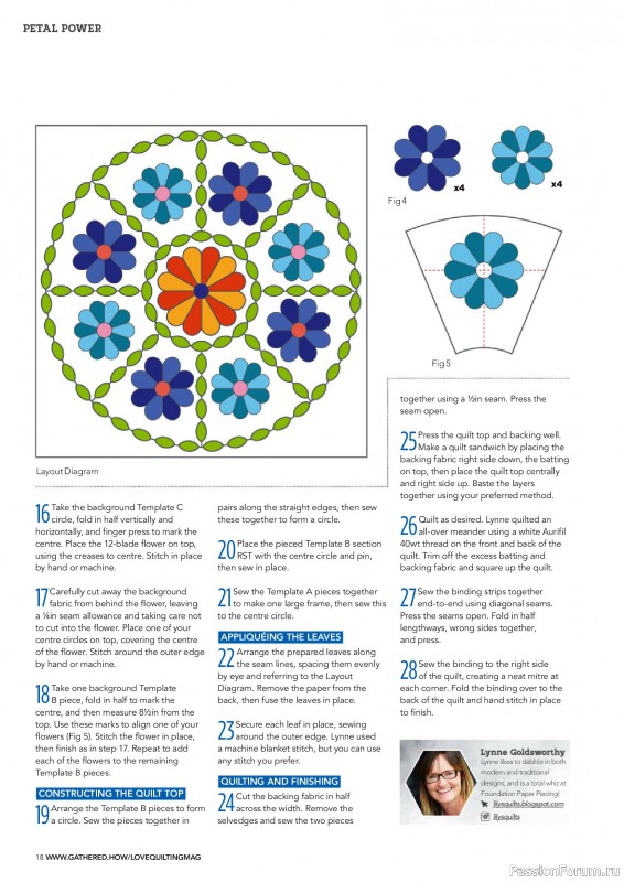 Коллекция проектов для рукодельниц в журнале &laquo;Love Patchwork & Quilting №159 2026&raquo;