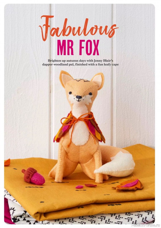 Коллекция проектов для рукодельниц в журнале «Mollie Makes Presents - Crafting for Autumn 2025»