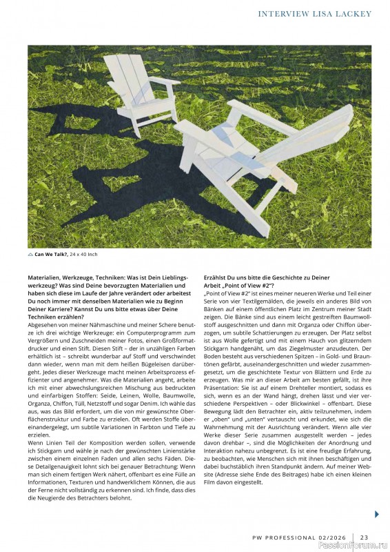 Коллекция проектов для рукодельниц в журнале &laquo;Patchwork Professional №2 2025&raquo;