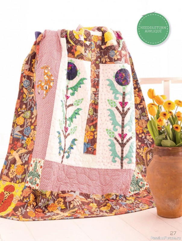 Коллекция проектов для рукодельниц в журнале «Quilters Companion №134 2025»