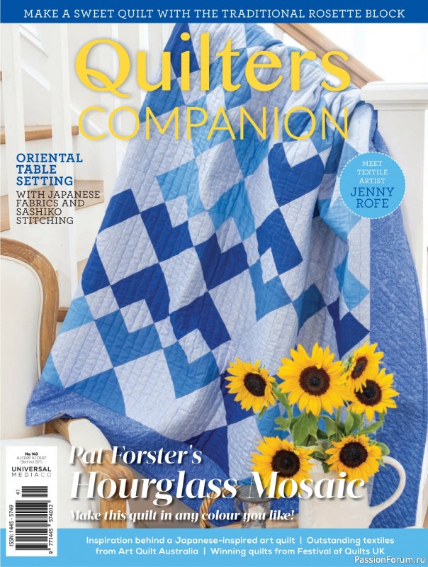 Коллекция проектов для рукодельниц в журнале &laquo;Quilters Companion №140 2026&raquo;