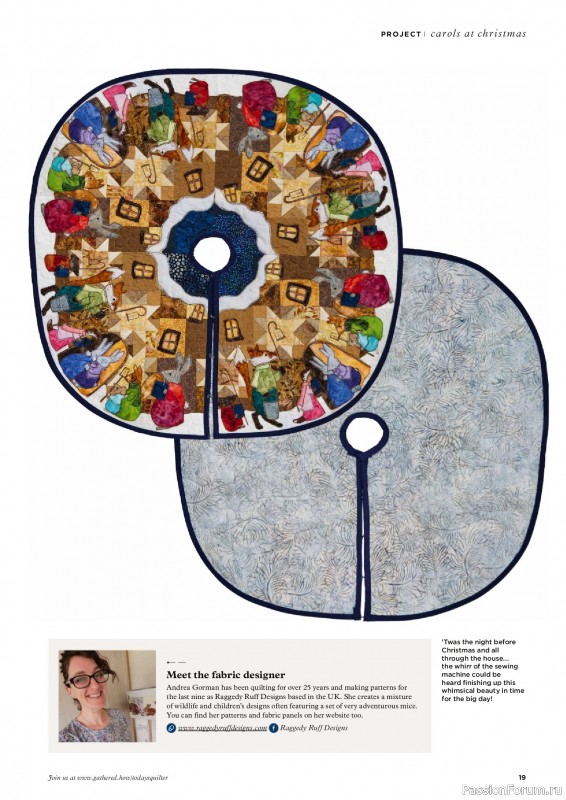 Коллекция проектов для рукодельниц в журнале «Todays Quilter №133 2025»