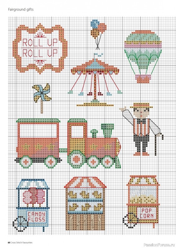 Коллекция вышивки в журнале «Cross Stitch Favourites - Summer 2023»