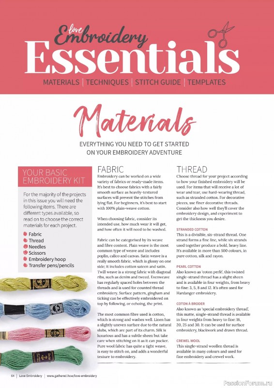 Коллекция вышивки в журнале «Love Embroidery №73 2025»