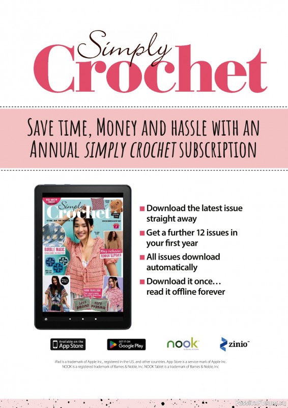Вязаные проекты крючком в журнале «Simply Crochet №178 2026»