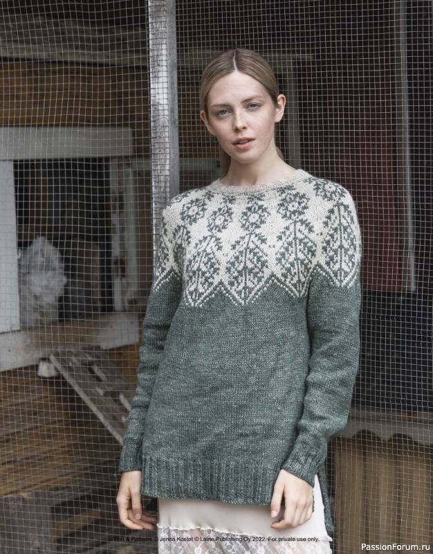 Вязаные проекты в книге «Knitted Kalevala». Продолжение