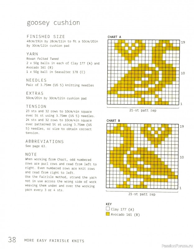 Вязаные проекты в книге «More Easy Fairisle Knits».