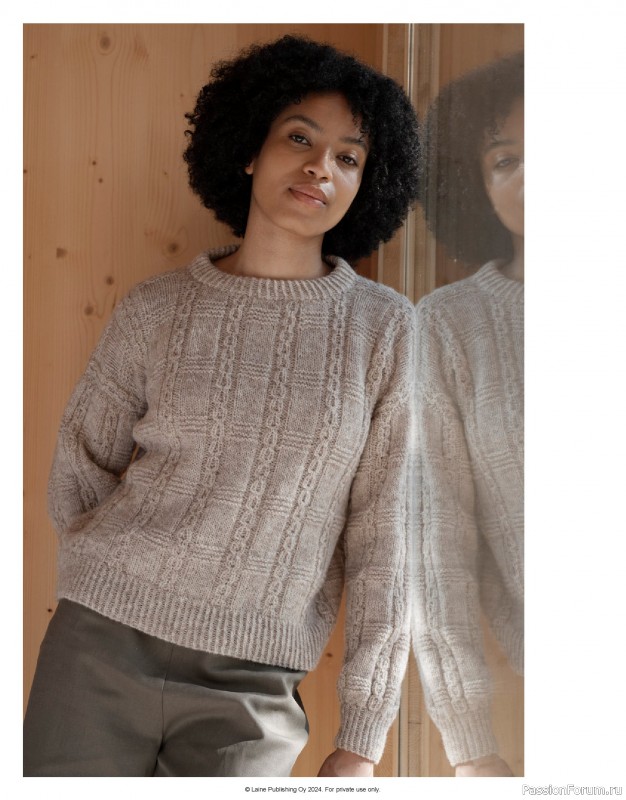 Вязаные проекты в журнале &laquo;Laine Nordic Knits 2024&raquo;