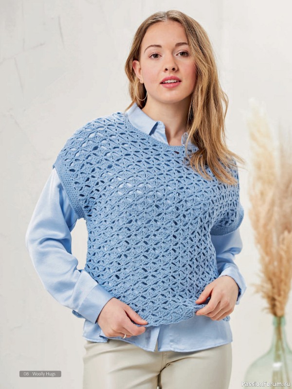 Вязаные проекты в журнале «Woolly Hugs Maschenwelt №4 2024»