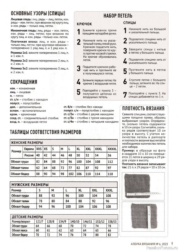 Авторские проекты в журнале «Азбука вязания №6 2023»