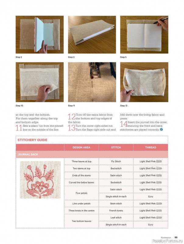 Коллекция проектов для рукодельниц в журнале «Australian Homespun №228 2025»