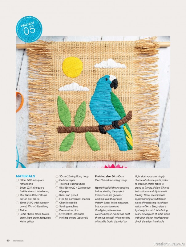 Коллекция проектов для рукодельниц в журнале &laquo;Australian Homespun - February-March 2026&raquo;