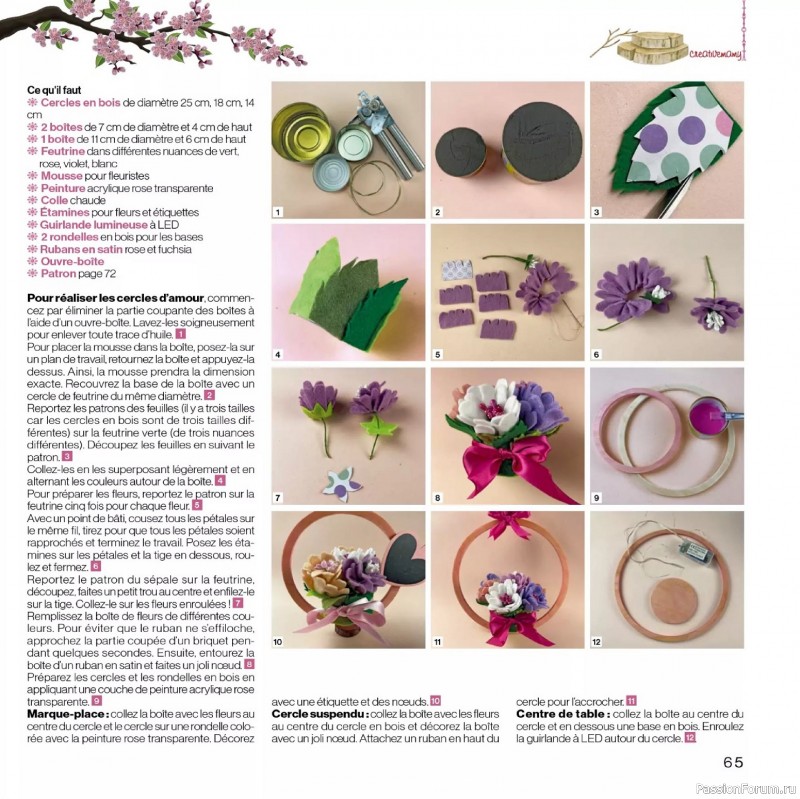 Коллекция проектов для рукодельниц в журнале «Creer avec Creativemamy №18 2026»
