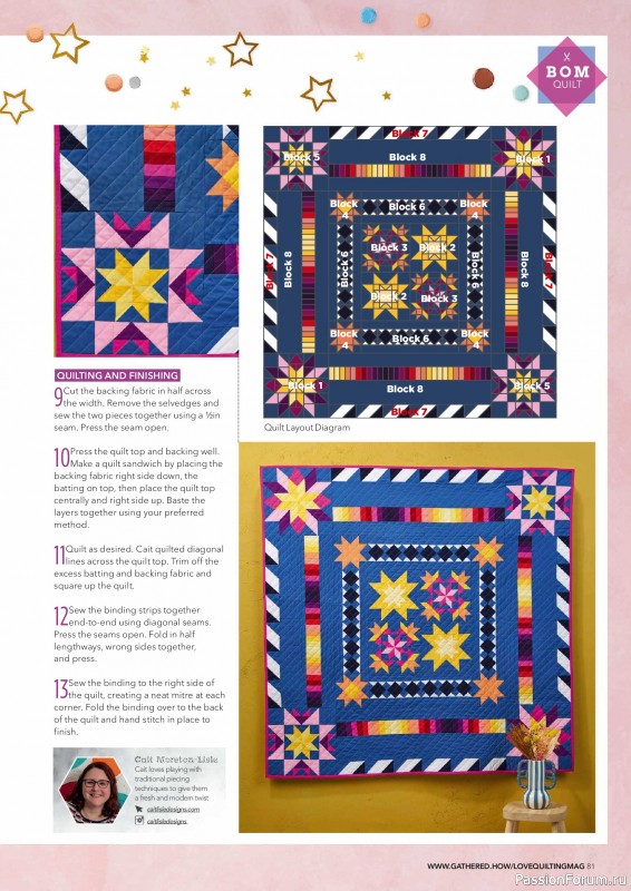 Коллекция проектов для рукодельниц в журнале &laquo;Love Patchwork & Quilting №164 2026&raquo;