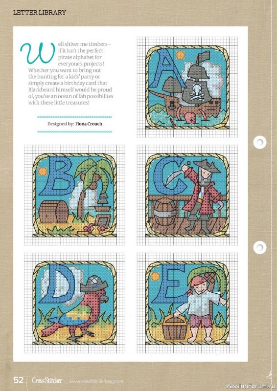 Коллекция вышивки в журнале «CrossStitcher №393 2023»