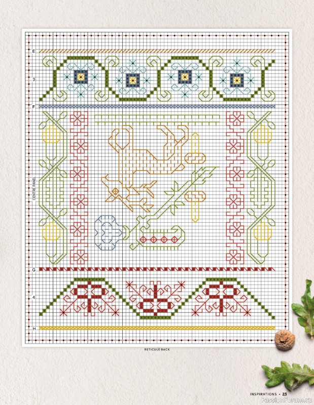 Коллекция вышивки в журнале &laquo;Inspirations №129 2026&raquo;