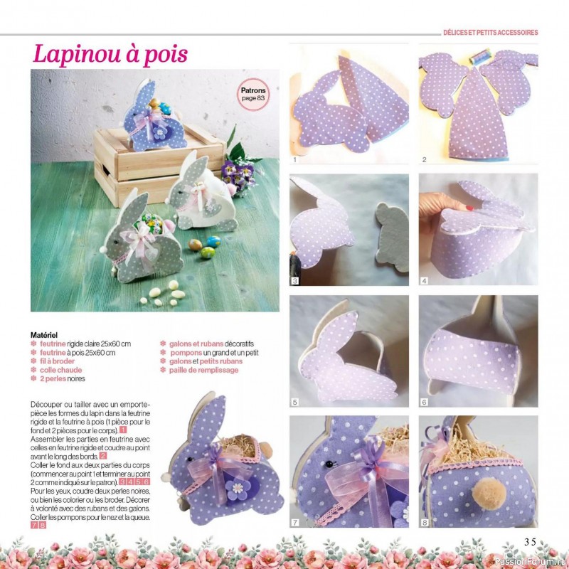 Вязаные проекты в журнале &laquo;Creer avec Hors-Serie - Mars/Avril/Mai 2026&raquo;