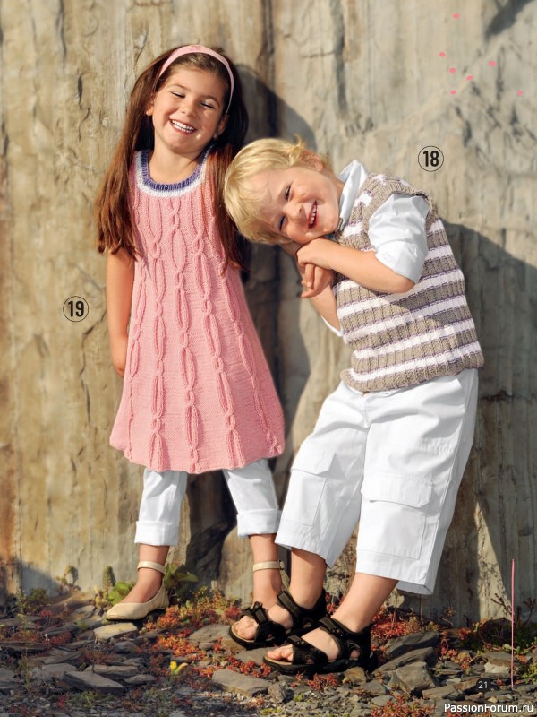 Вязаные модели для детей в журнале &laquo;Kinder Maschenmode №2 2026&raquo;