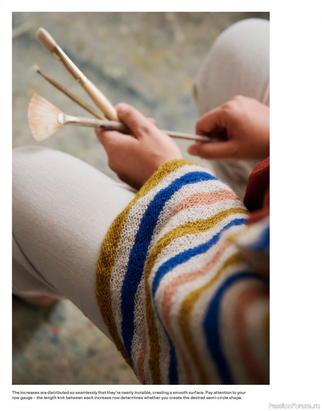 Вязаные модели в журнале «Laine Magazine №24 2025 Spring»