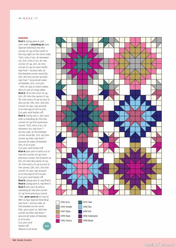 Вязаные проекты крючком в журнале &laquo;Inside Crochet №187 2026&raquo;