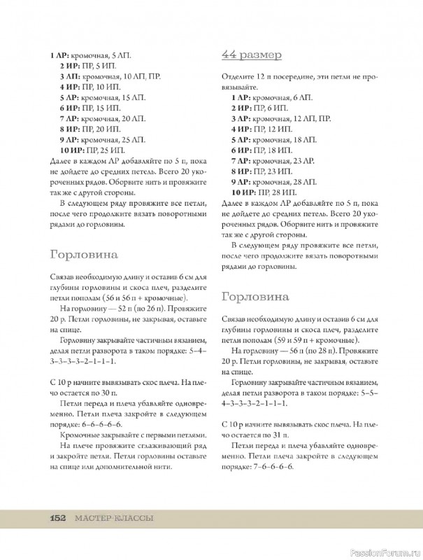 Вязаные проекты в книге «Ажурное вязание от А до Я». Часть 2.