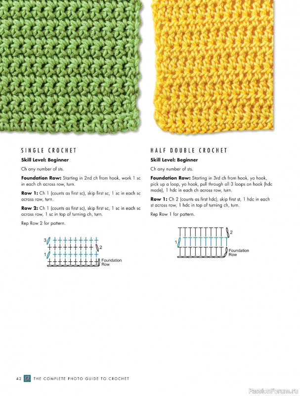 Вязаные проекты в книге «The Complete Photo Guide to Crochet». Часть 1