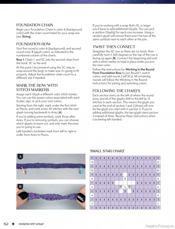 Вязаные проекты в книге &laquo;Zodiac Mosaic Crochet&raquo;.