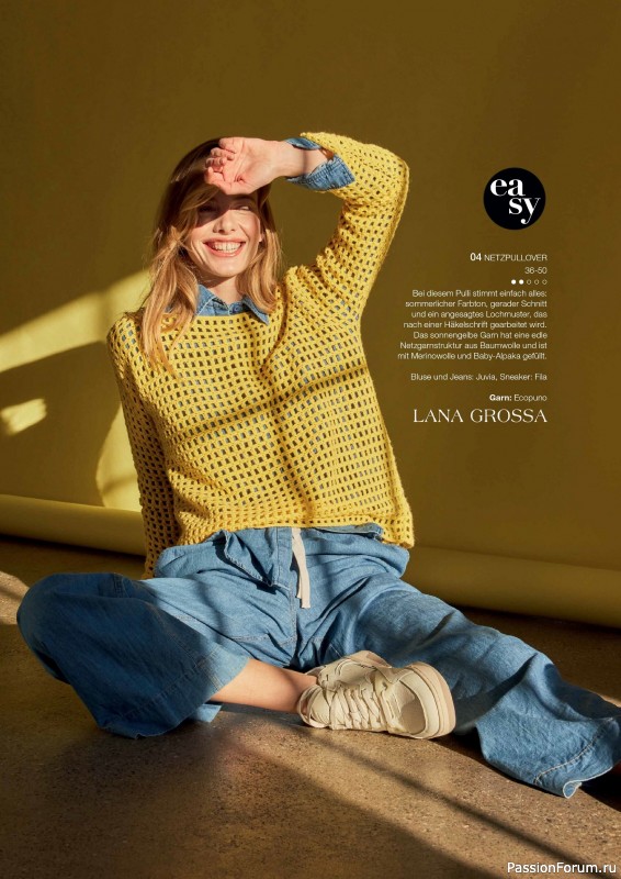 Вязаные проекты в журнале «Burda Stricken №1 2026»