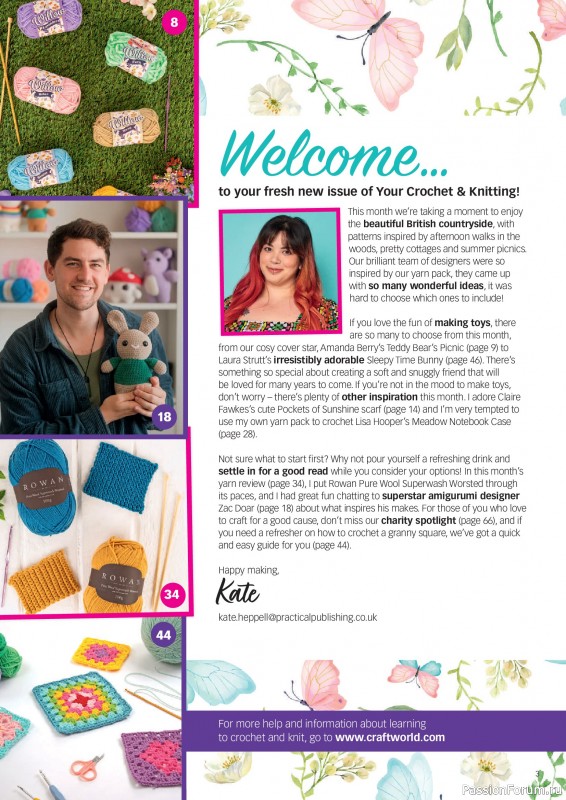 Вязаные проекты в журнале «Your Crochet & Knitting №67 2026»