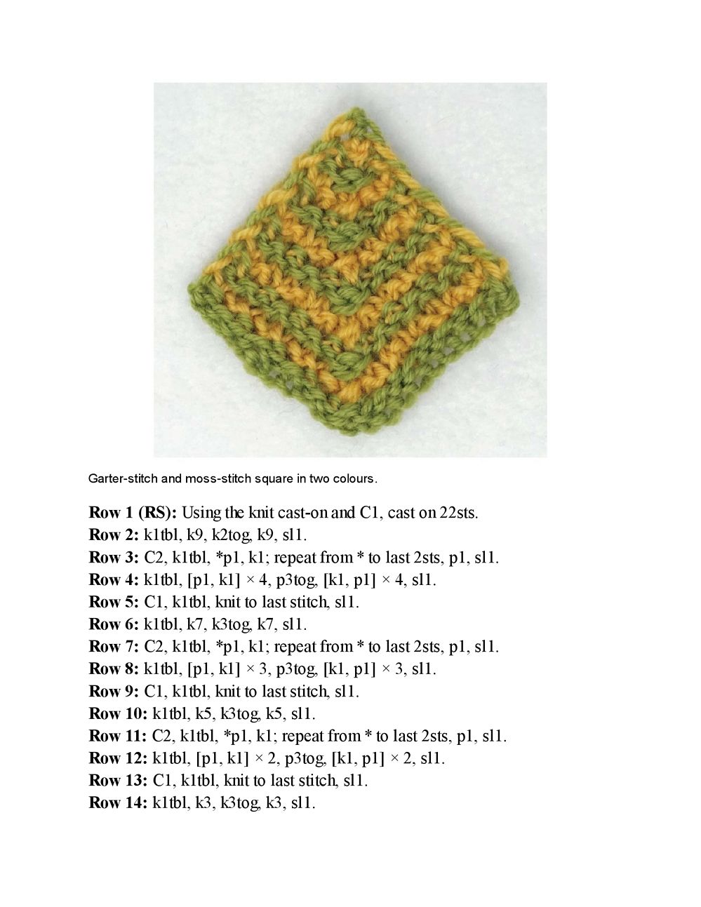 Patchwork Knitting Patchwork Knitting
