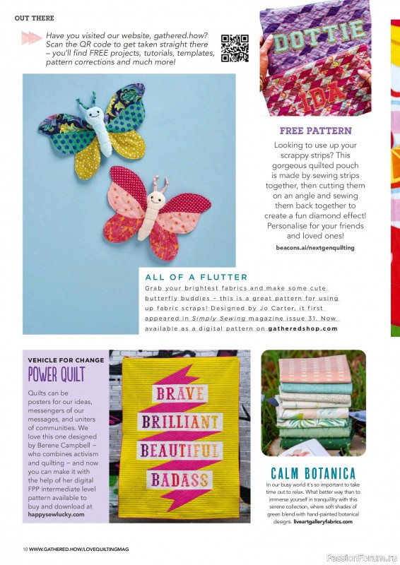 Коллекция проектов для рукодельниц в журнале &laquo;Love Patchwork & Quilting №158 2025&raquo;