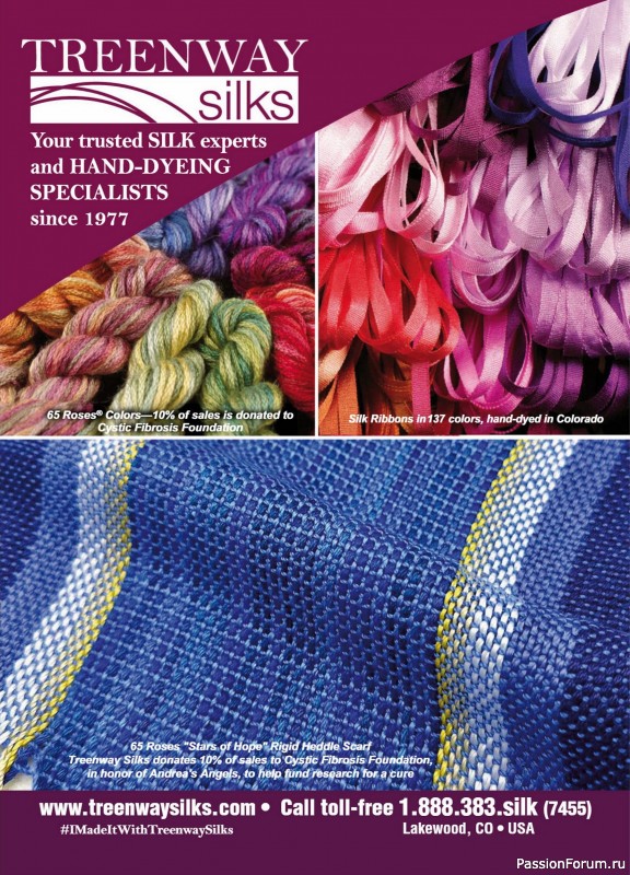 Коллекция проектов для рукодельниц в журнале «PieceWork - Summer 2026»