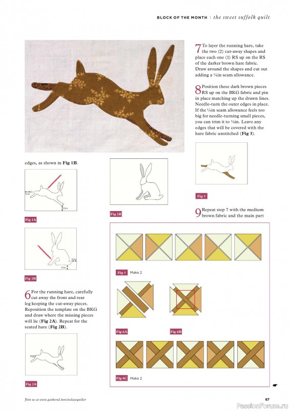 Коллекция проектов для рукодельниц в журнале «Todays Quilter №137 2025»