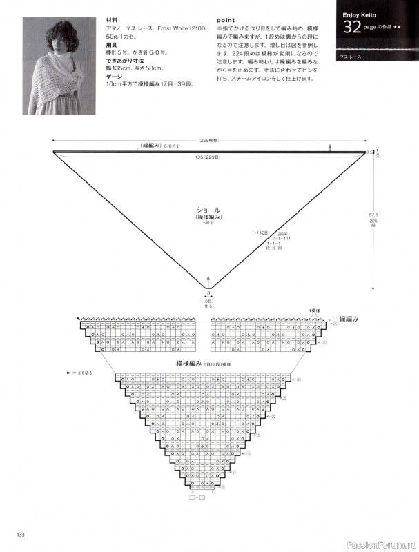 Вязаные модели в журнале &laquo;Keito Dama №206 - Summer 2025&raquo;. Продолжение