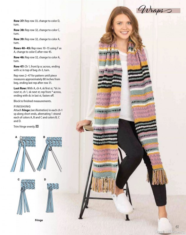 Вязаные проекты крючком в журнале «Crochet World Specials - Late Autumn 2025»