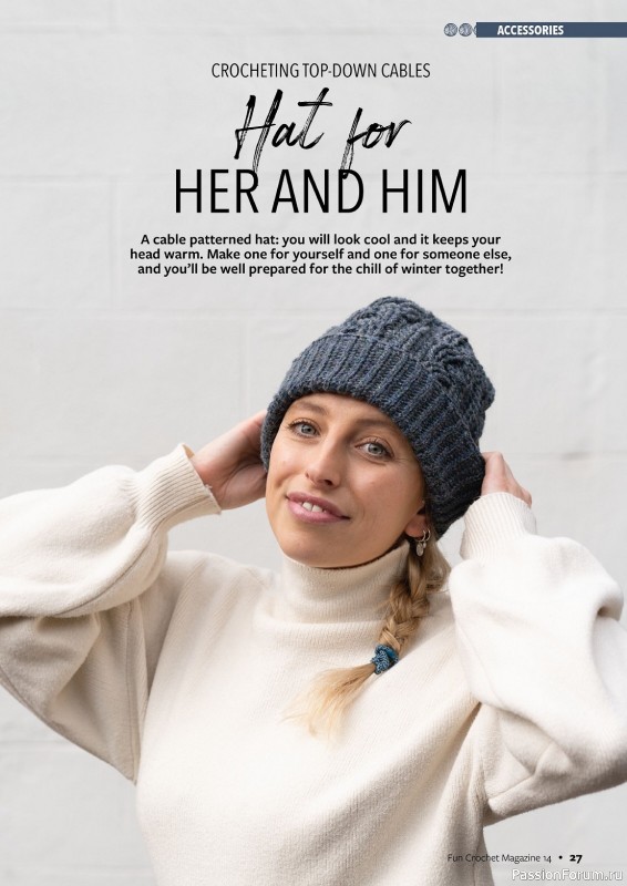 Вязаные проекты крючком в журнале «Fun Crochet Magazine №14 2023»