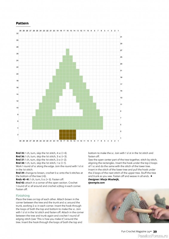 Вязаные проекты крючком в журнале «Fun Crochet Magazine №24 2025»