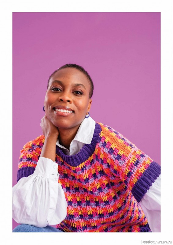 Вязаные проекты крючком в журнале &laquo;Inside Crochet №185 2025&raquo;