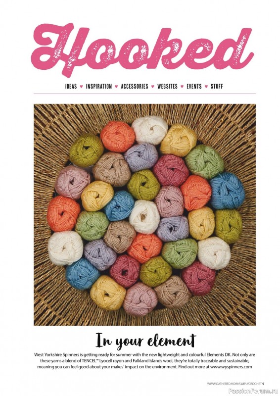 Вязаные проекты крючком в журнале «Simply Crochet №121 2022»